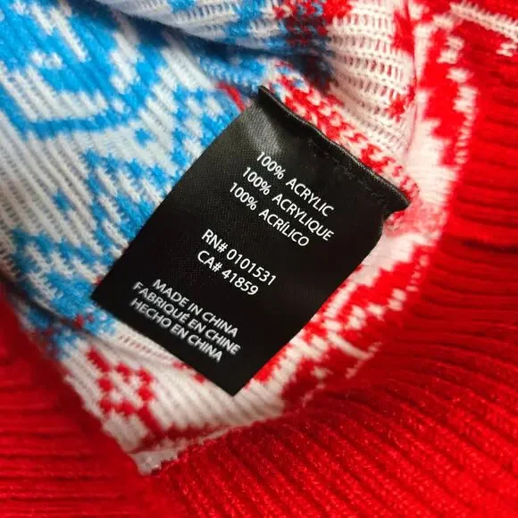 Disney Avengers Superhero Ugly Christmas Sweater Holiday Jumper Mens small 0750 - Picture 4 of 7